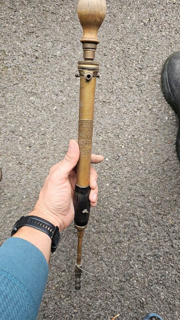 image for Vintage Eclipse Brass Garden Sprayer.