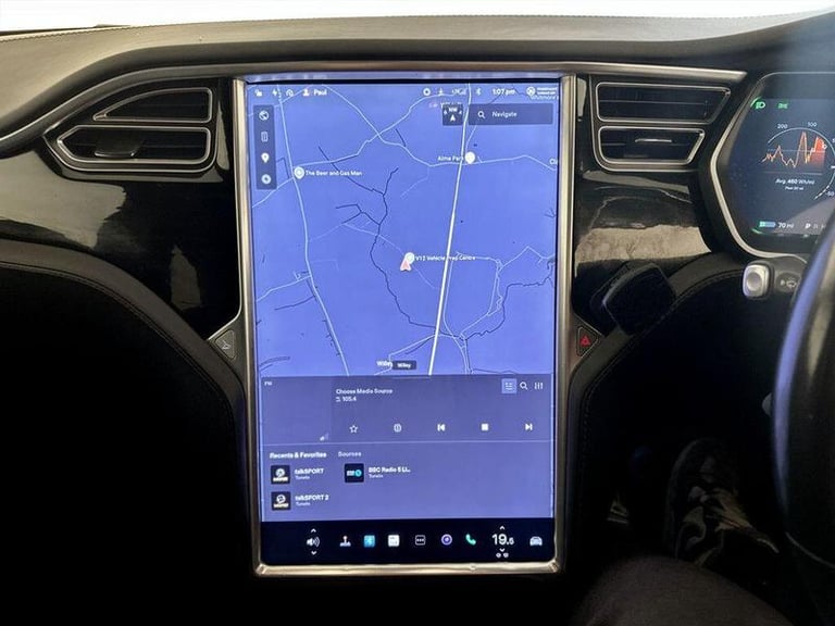 2017 Tesla Model S 75D (Dual Motor) Auto 4WD 5dr Automatic Hatchback Electric Automatic