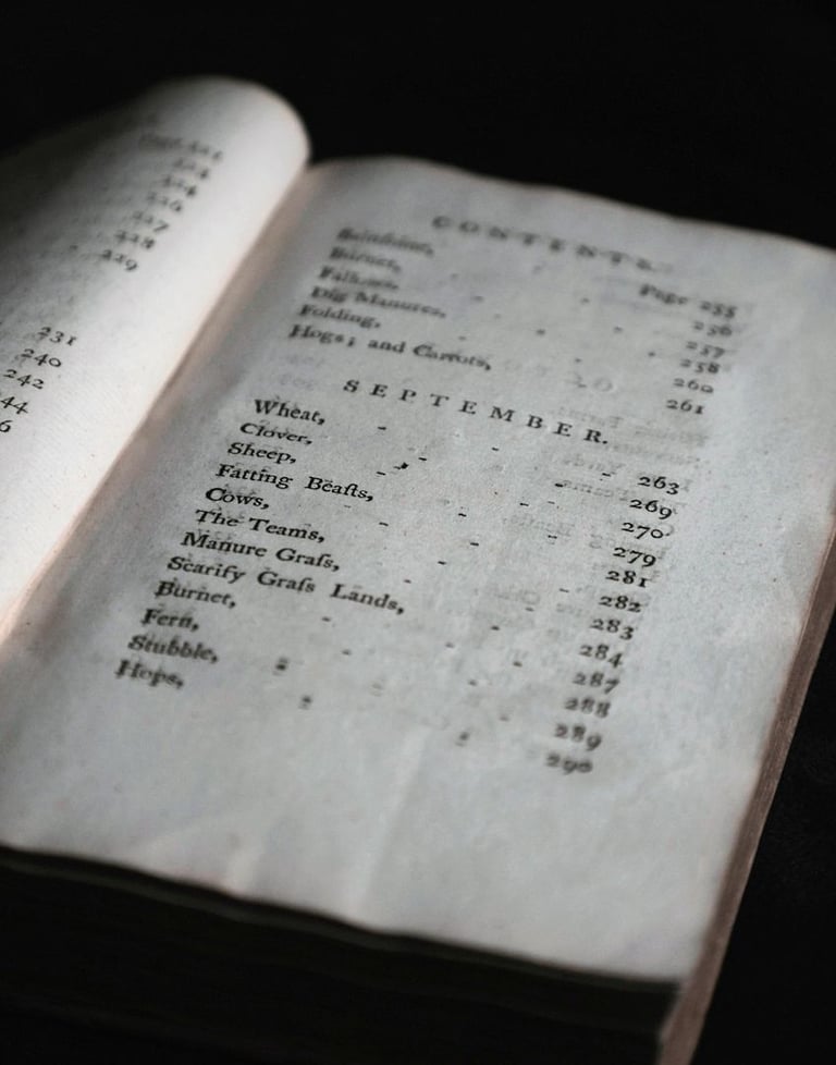 The Farmer's Kalendar or Monthly Directory