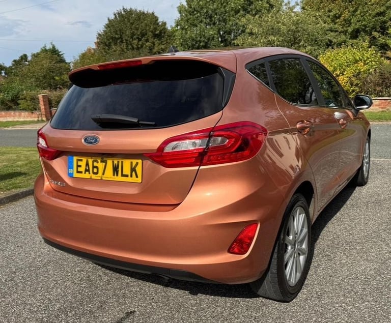 2017 (67) FORD FIESTA 1.0T TITANIUM B&O PLAY LONG MOT JUST SERV STUNNING COLOUR!