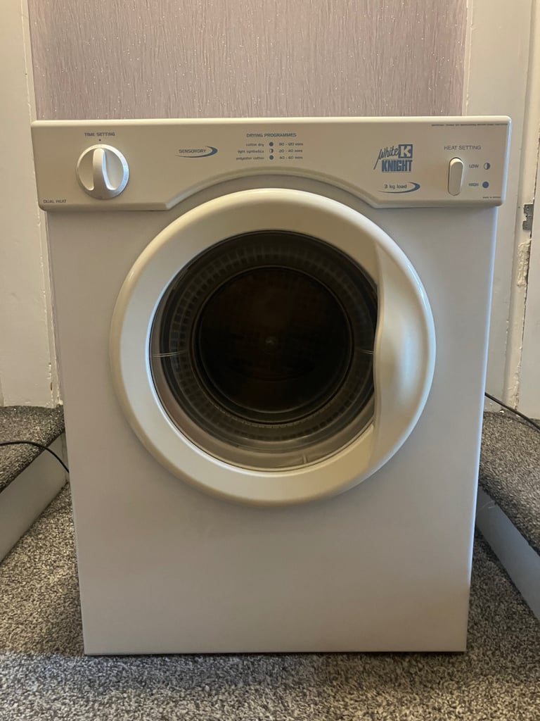 image for white knight 3kg tumble dryer with pipe can deliver for a small charge