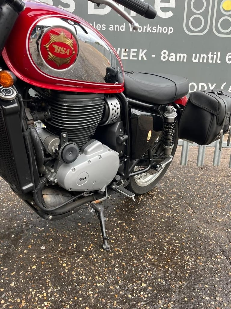 BSA Gold Star 650cc Classic Motorcycle Insignia Red 6778 Miles 2024
