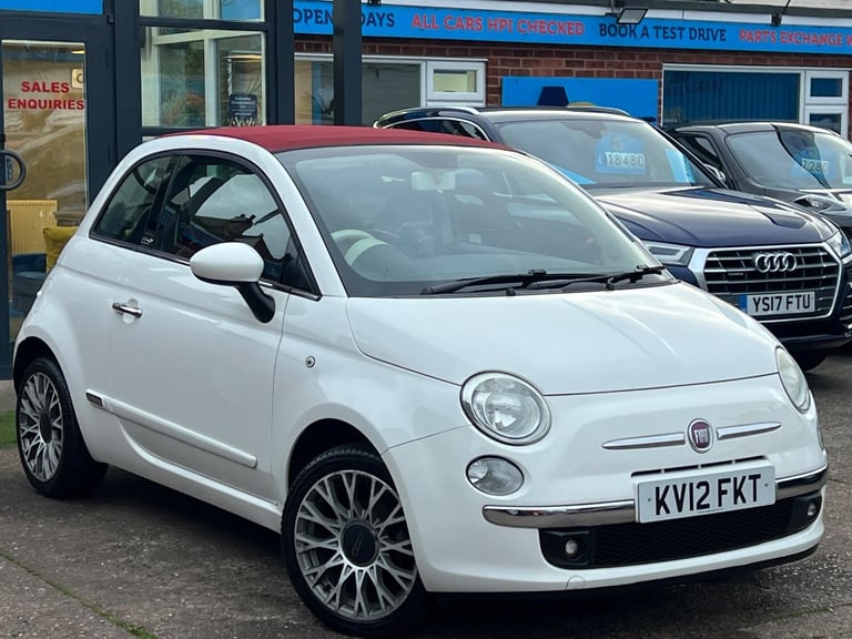 2012 Fiat 500C 1.2 Lounge Convertible 2dr Petrol Dualogic Euro 5 (s/s) (69 bhp) CONVERTIBLE Petro...