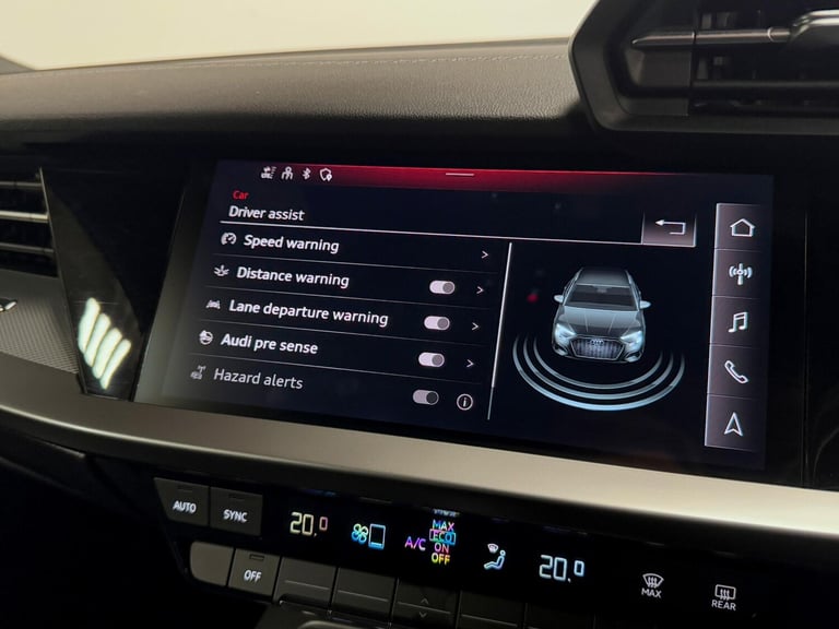 2022 Audi A3 1.5 TFSI 35 S line Sportback 5dr Petrol S Tronic Euro 6 (s/s) (150 ps) HATCHBACK Pet...