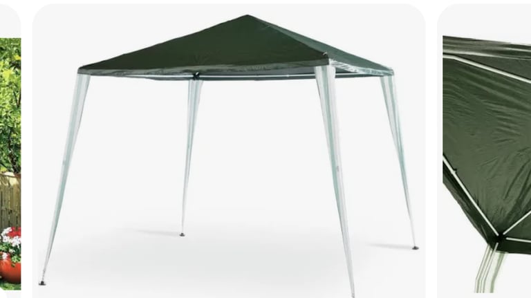 Green Gazebo 2.7m X 2.7m