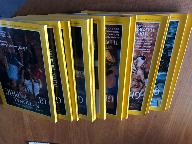 2 Years complete Series of National Geographic 1991 and 1992