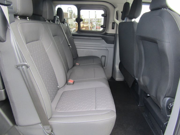 2025 Ford Transit Custom 2.0D EcoBlue 170ps H1 Double Cab Van Limited Auto Crew Bus Diesel Automatic