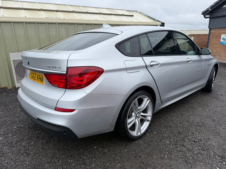 2012 62 BMW 520D GRAN TURISMO M SPORT DIESEL AUTOMATIC 184BHP SILVER