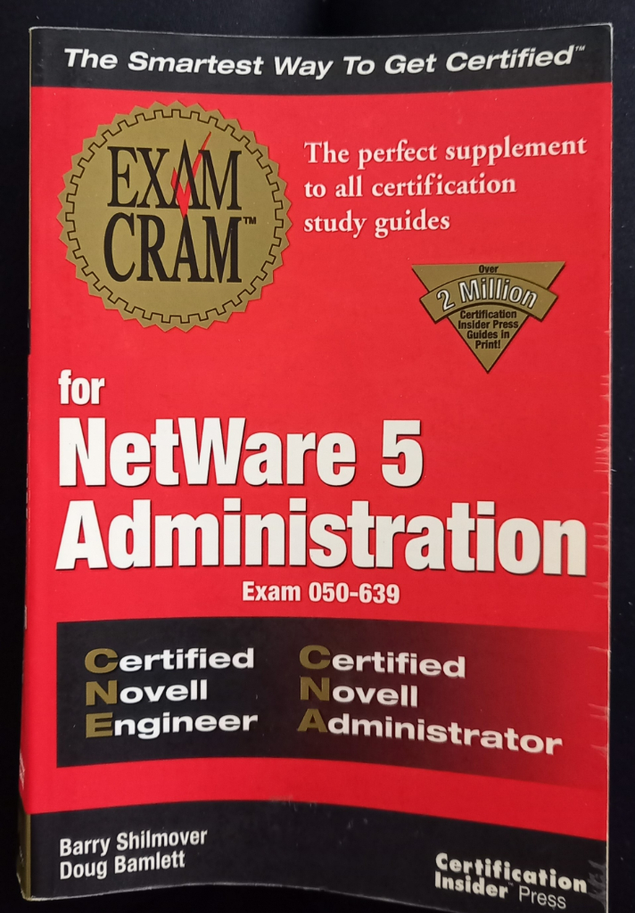 Exam Cram For NetWare 5 Administration. Exam 050-639. Good condition.