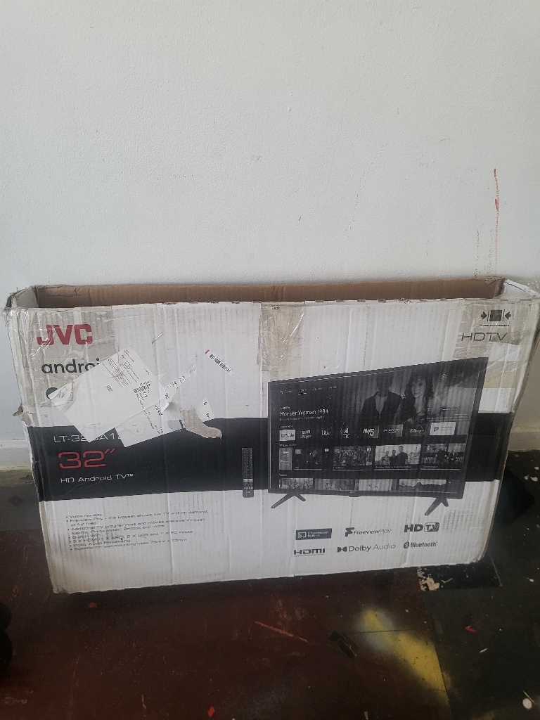 Jvc android smart tv new in box