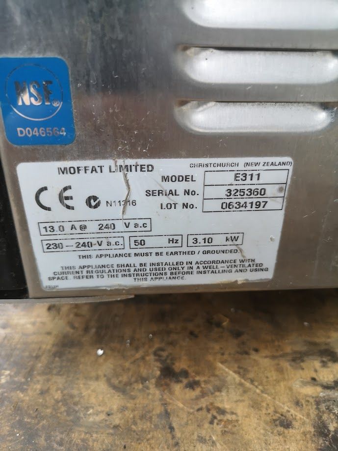 Commercial catering electric oven Refurbished.