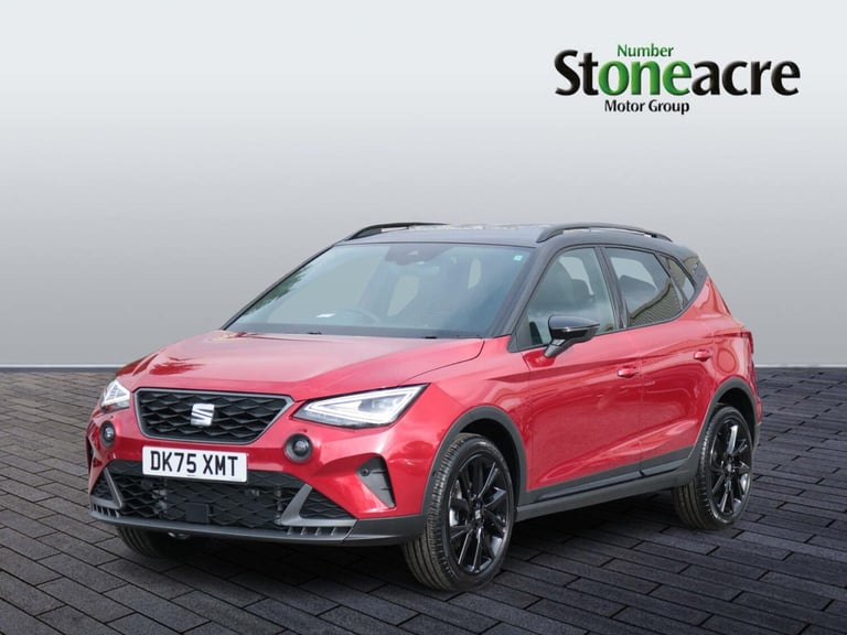  SEAT Arona 1.0 TSI FR Black Edition SUV 5dr Petrol DSG Euro 6 (s/s) (115 ps) Petrol Automatic