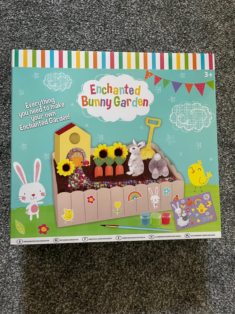 Brand new Make your own Enchanted bunny garden