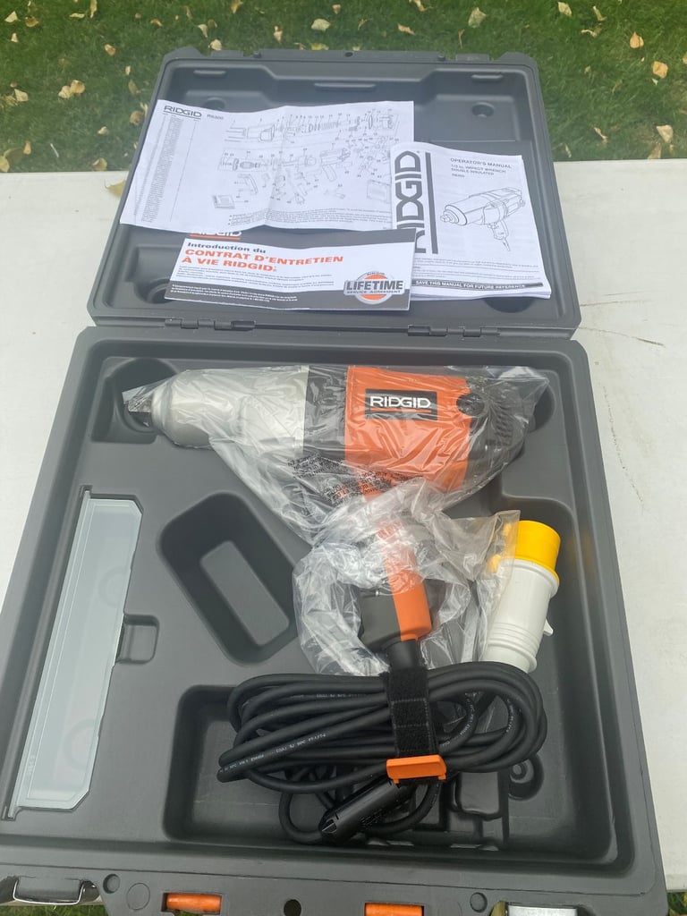 image for Ridgid R6300 110v Half Inch Drive Impact Gun