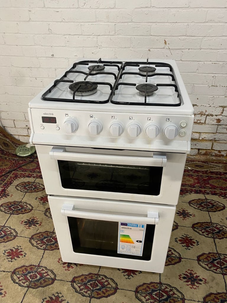 50 CM Electra White Gas Cooker Oven/Grill For Sale Good Conditi