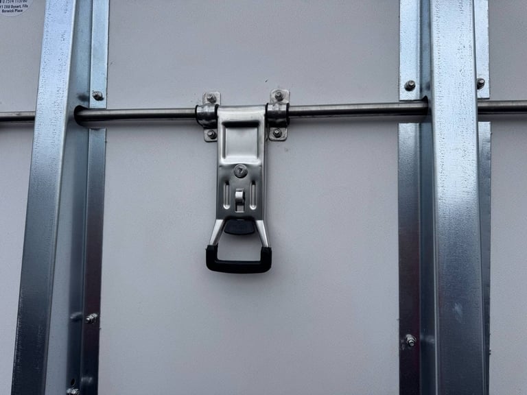 Brand New Niewiadow F7520D Single Axle Box Trailer With Ramp 750KG Un Braked