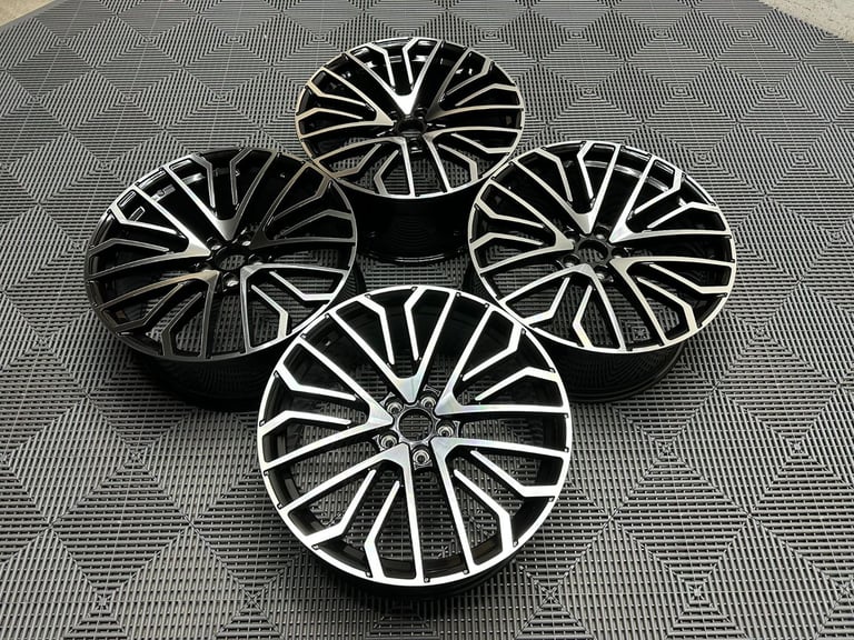 20 22" Inch Audi SQ8 2024 style wheels A4 A5 A6 A7 A8 Q3 Q5 Q7 Q8 RS / S Models 5X112 66.6
