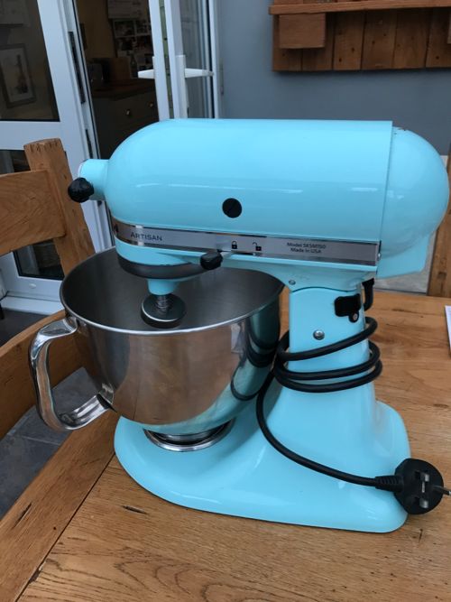 image for KitchenAid Artisan 5.6L 10 Speed Stand Mixer in Ice Blue