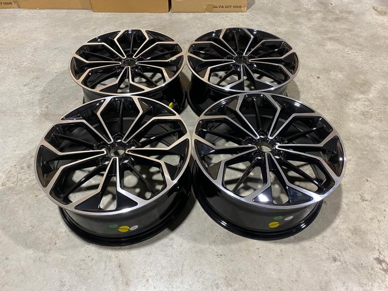 18 19" Inch Ford Focus ST 2024 style Alloy wheels Mondeo Connect Van Volvo Models 5x108