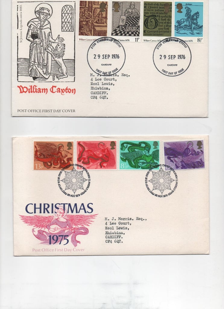 120 Wales first day covers
