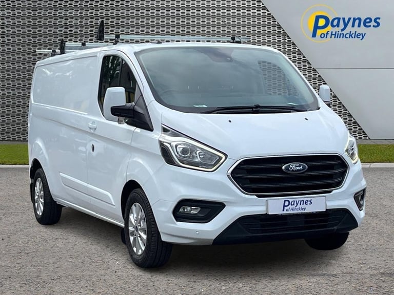 Ford Transit Custom 2.0 EcoBlue 130ps Low Roof Limited Van FROZEN WHITE No VAT