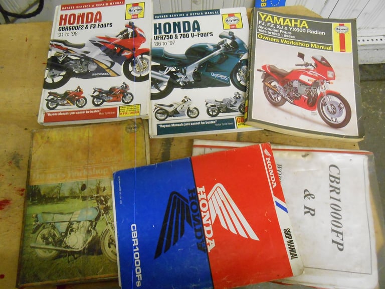 WORKSHOP MANUALS. HONDA, YAMAHA. 