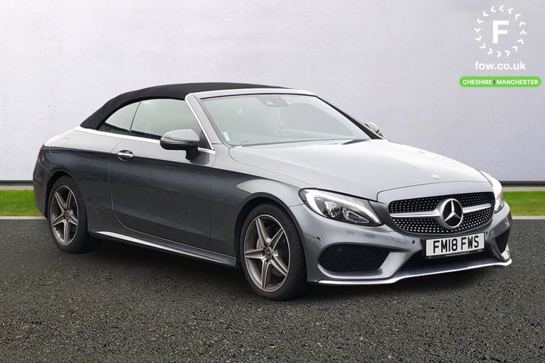 2018 Mercedes-Benz C Class C200 AMG Line 2dr Auto Convertible PETROL Automatic