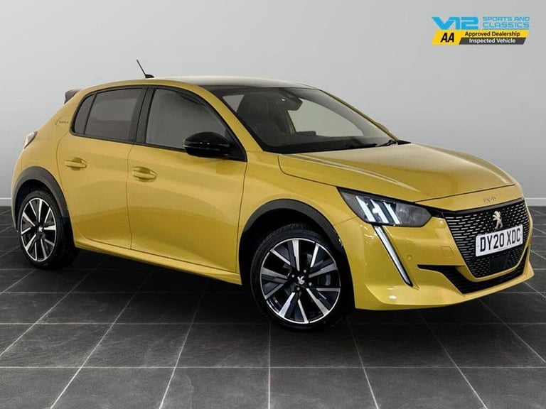 image for 2020 Peugeot 208 1.2 PureTech 100 GT Line 5dr EAT8 HATCHBACK PETROL Automatic