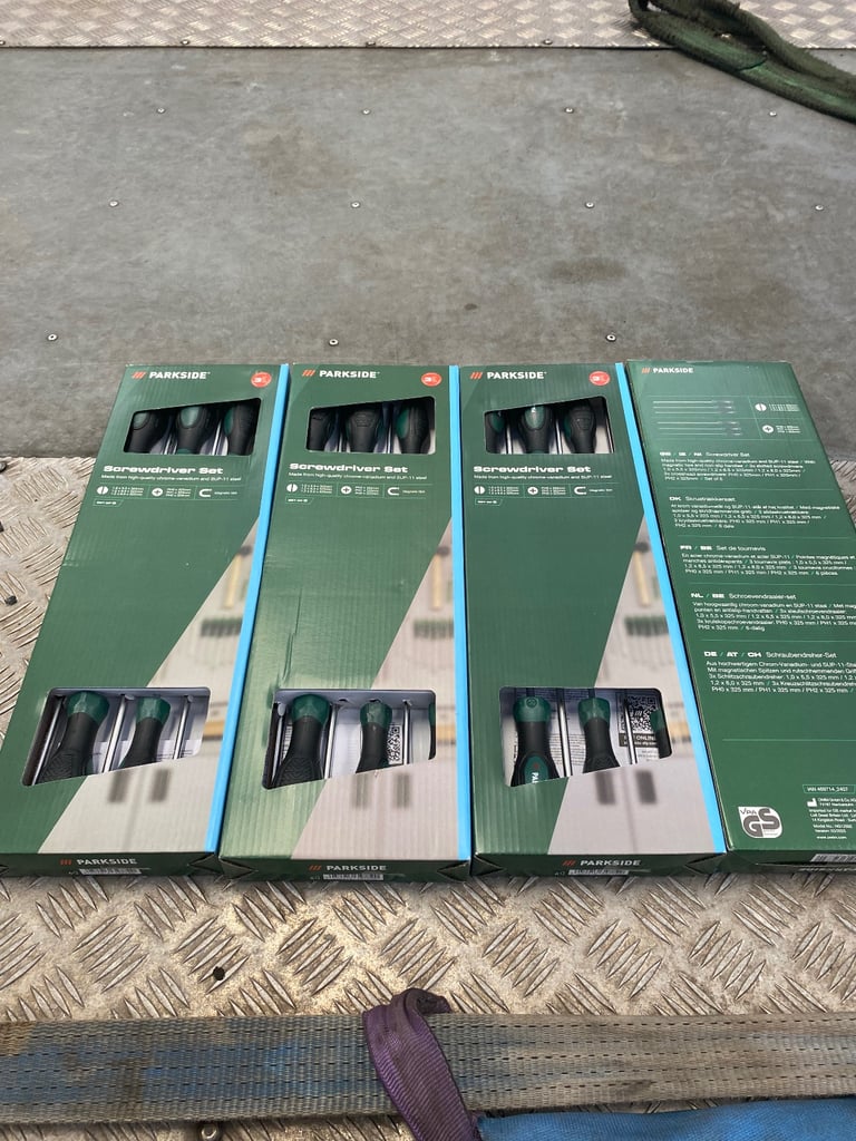 image for Parkside Screwdriver Set of 6 Made from high-quality chrome-vanadium and SUP-11 steel