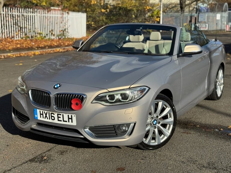2016 BMW 2 Series 218d [150] Luxury 2dr [Nav] Step Auto CONVERTIBLE DIESEL Automatic