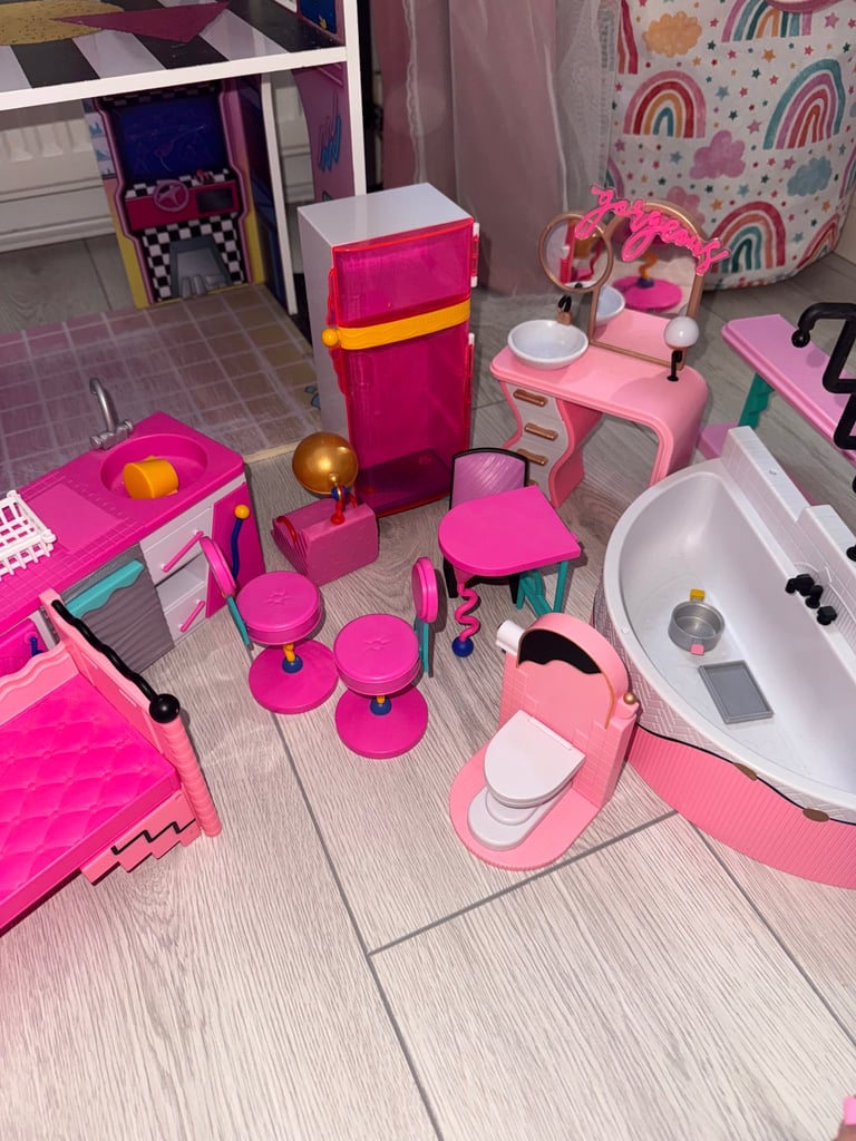 LOL doll house with furniture