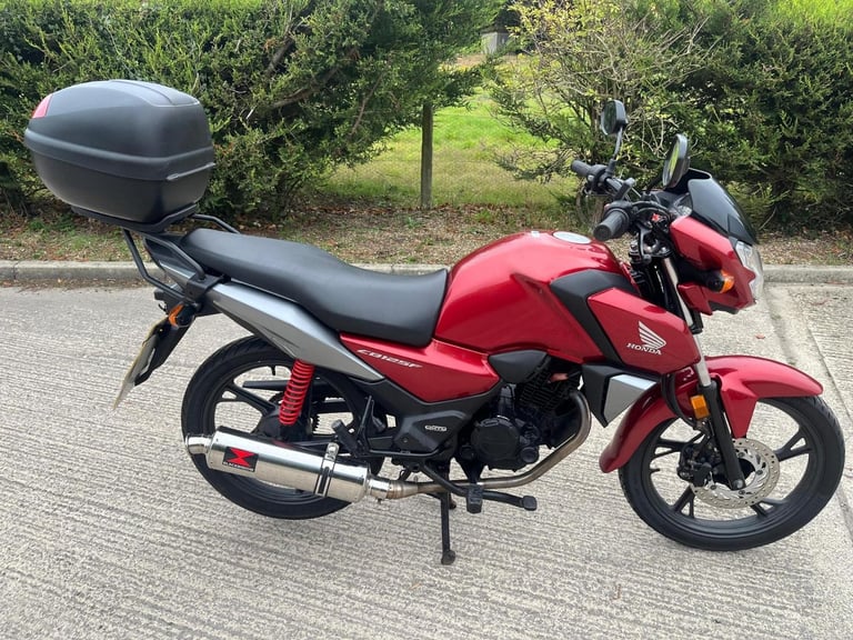 2022 22 HONDA CBF 125 M-M CBF125 CB125F LEARNER LEGAL RED YBR NEW MOT