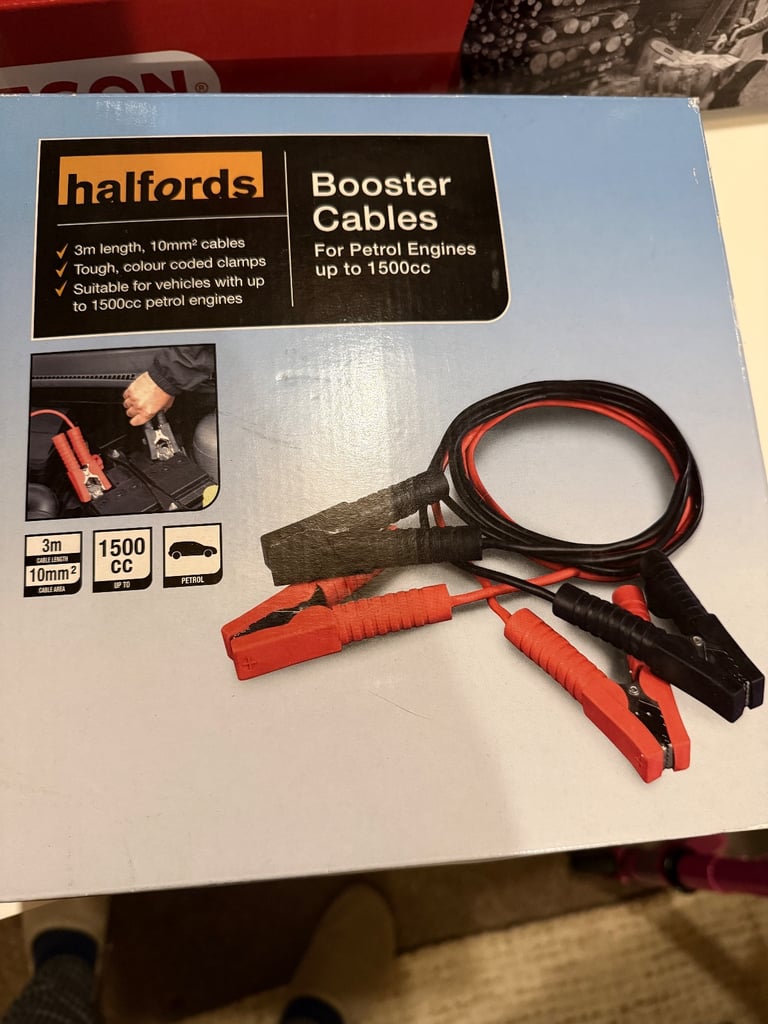 Car Booster Leads - 3m