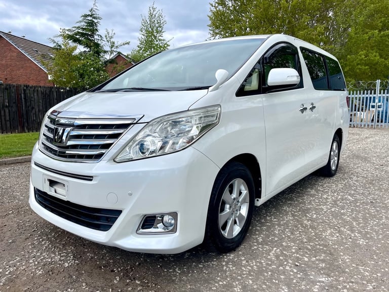 2007 Toyota Alphard FRESH IMPORT AS PLATINUM 2.4 AUTO 2WD 8 SEATS MPV CRUISE CONTROL ULEZ MPV Pet...