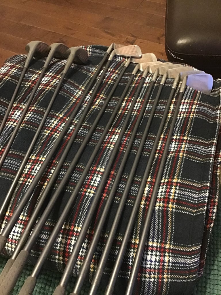 Cobra baffler. Ladies golf clubs, full set of woods and irons 