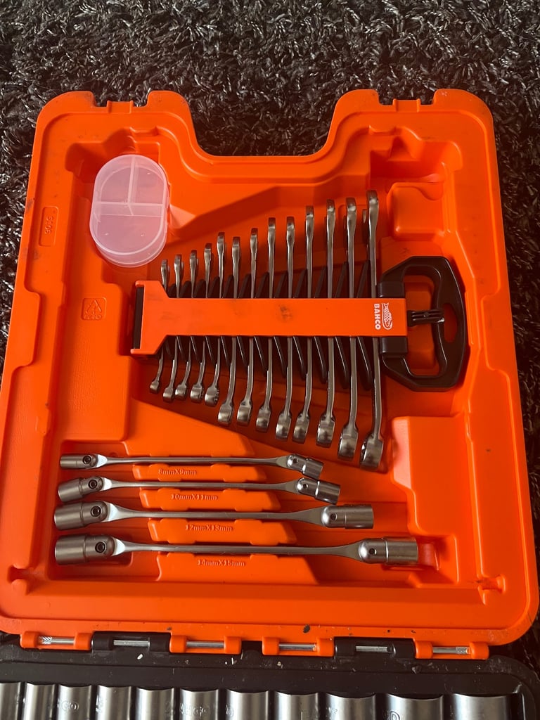 Bahco 106 piece Socket and Spanner Set 