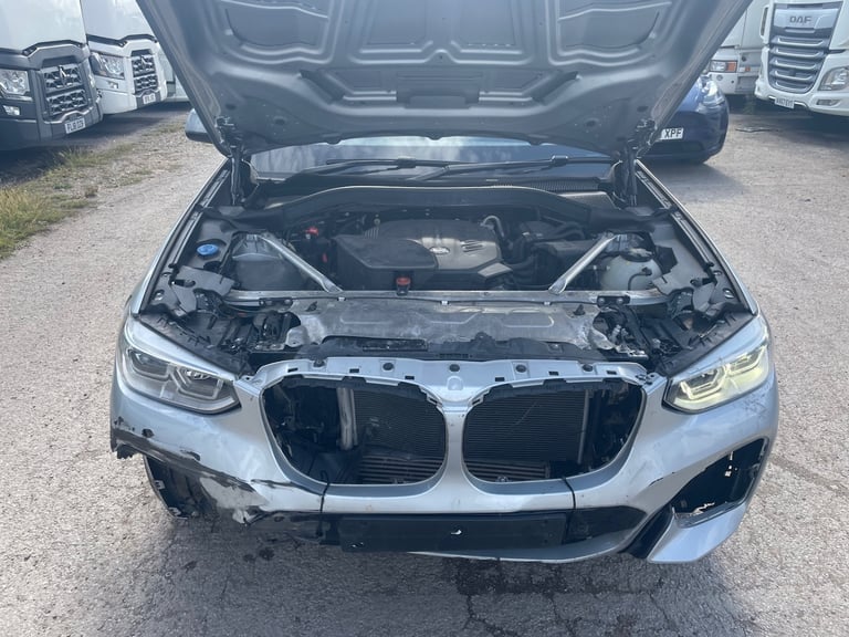2019 BMW X3 XDRIVE 20D M SPORT 5dr STEP AUTO DIESEL DAMAGED SALVAGE