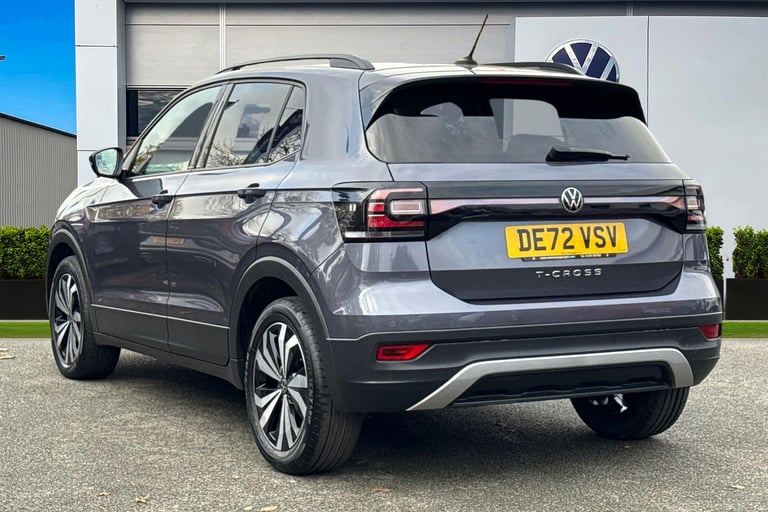 2022 Volkswagen T-Cross 1.0 TSI Black Edition 5dr | Parking Sensors  |  App Connect SUV PETROL Ma...