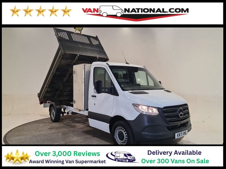 MERCEDES-BENZ SPRINTER 2.0 315 CDI PROGRESSIVE L3 RWD 150 BHP TIPPER DIE