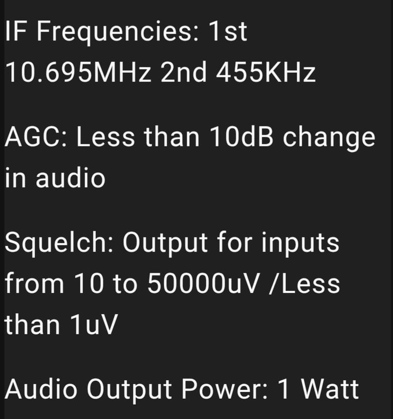 C.B. TRANSCEIVER RADIO