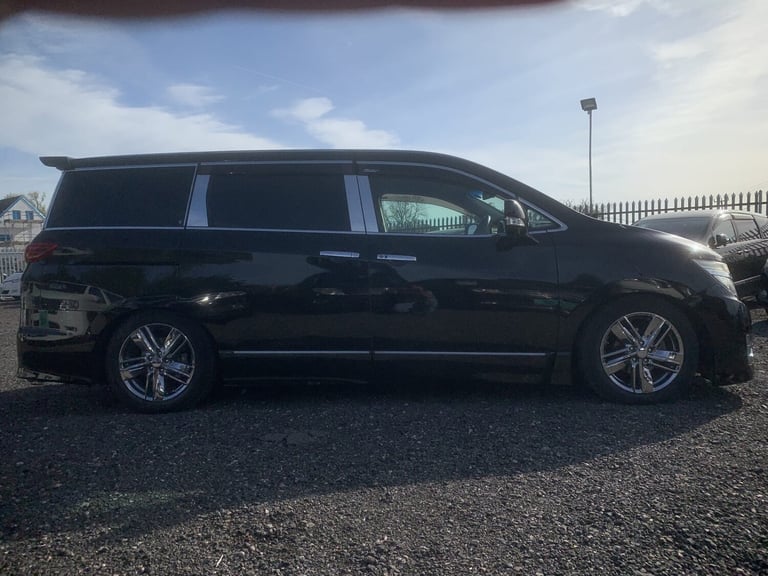 2011 Nissan Elgrand Rider PE52 3.5 V6 Automatic 7 Leather Seats MPV Petrol Automatic