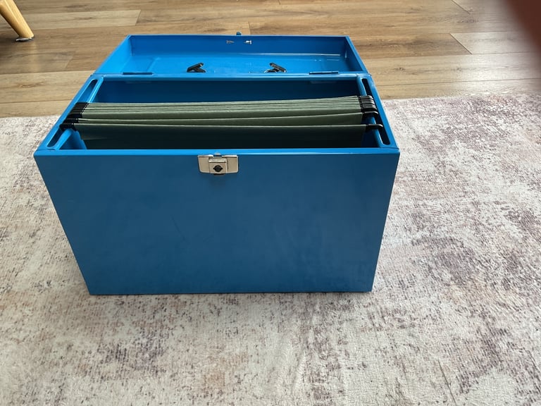 image for Portable metal lockable filing Cabinet 
