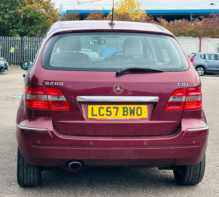 2007 Mercedes-Benz B Class 2.0 B200 SE CVT 5dr MPV Diesel Automatic