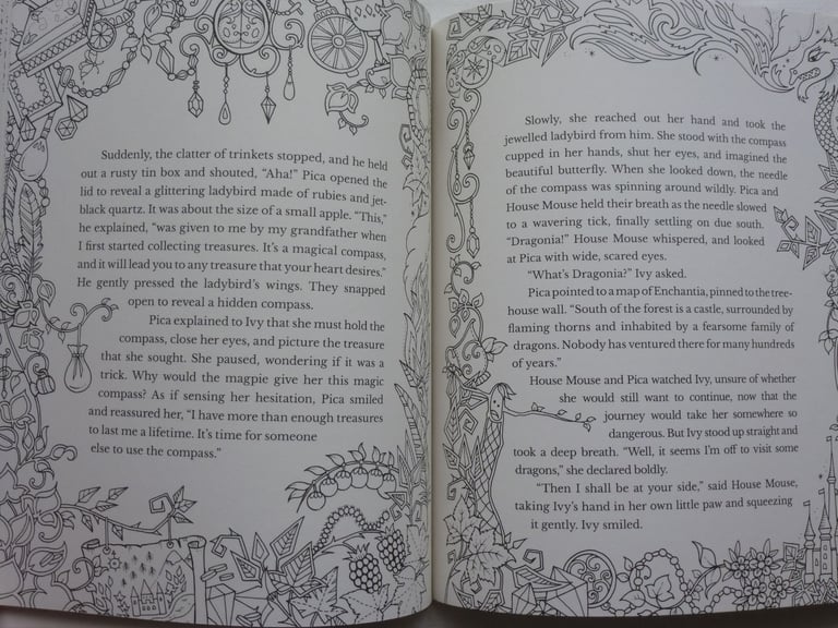 IVY AND THE INKY BUTTERFLY STORY AND COLOURING BOOK