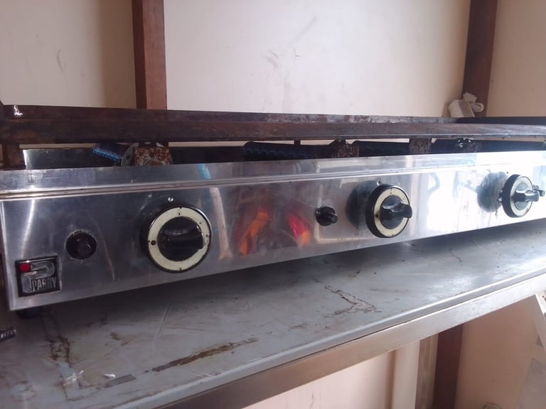 Commercial catering equipment Gas Griddles restaurant trailer kitchen items 