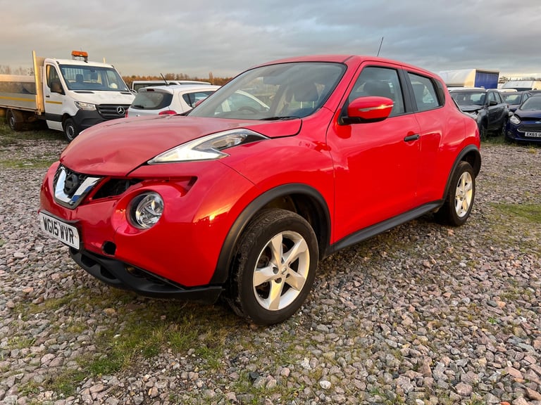 image for 2015 NISSAN JUKE VISIA RED SALVAGE DAMAGED REPAIR CAT S DIESEL