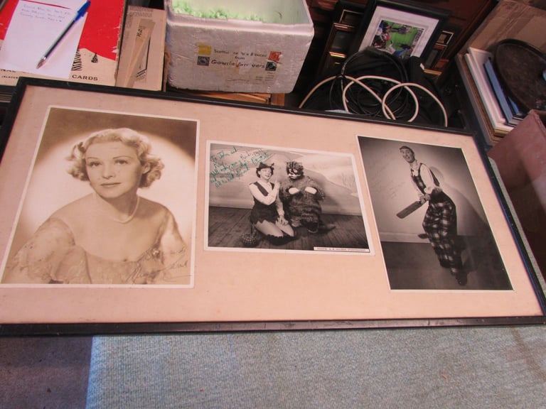 Vintage Theatrical Signed Photos