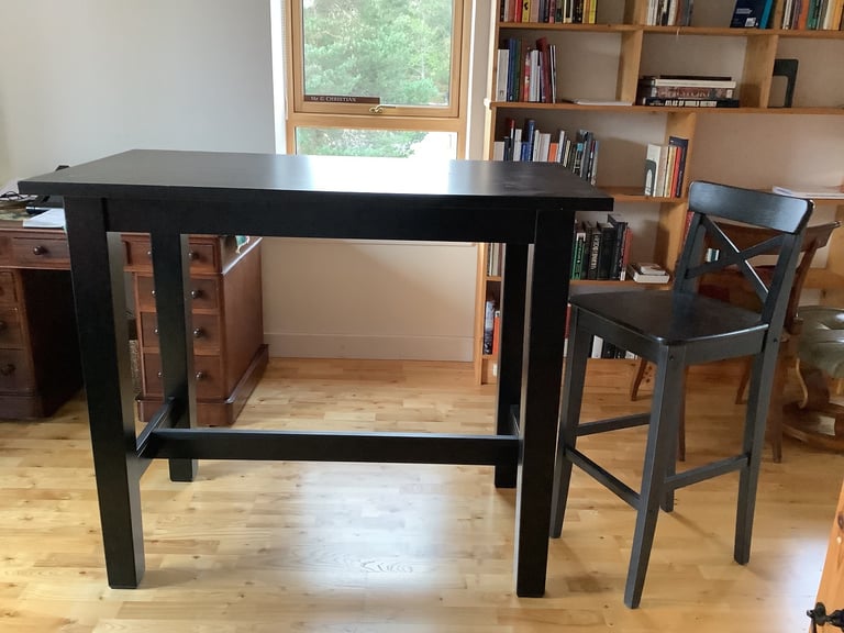 image for Tall dining table and chairs