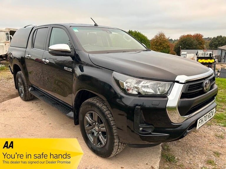 2021 Toyota Hilux 2.4 D-4D Icon Auto 4WD Euro 6 (s/s) 4dr PICK UP Diesel Automatic