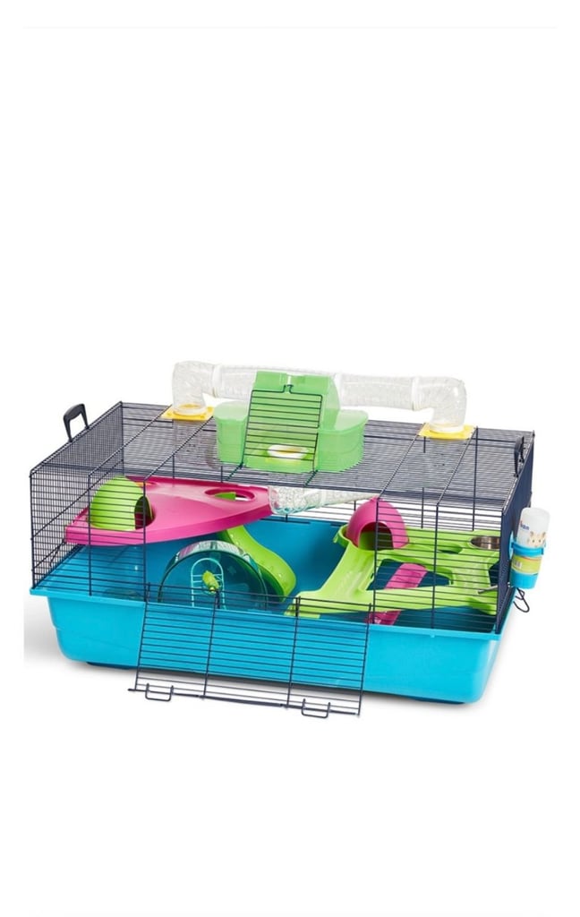 Hamster cage and accessories